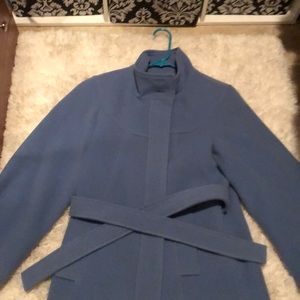 Blue Wool Coat
